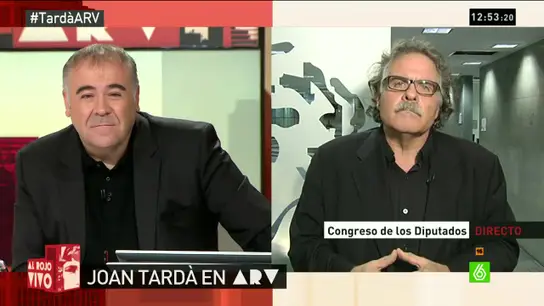 Joan Tardá en ARV Joan Tardá en ARV