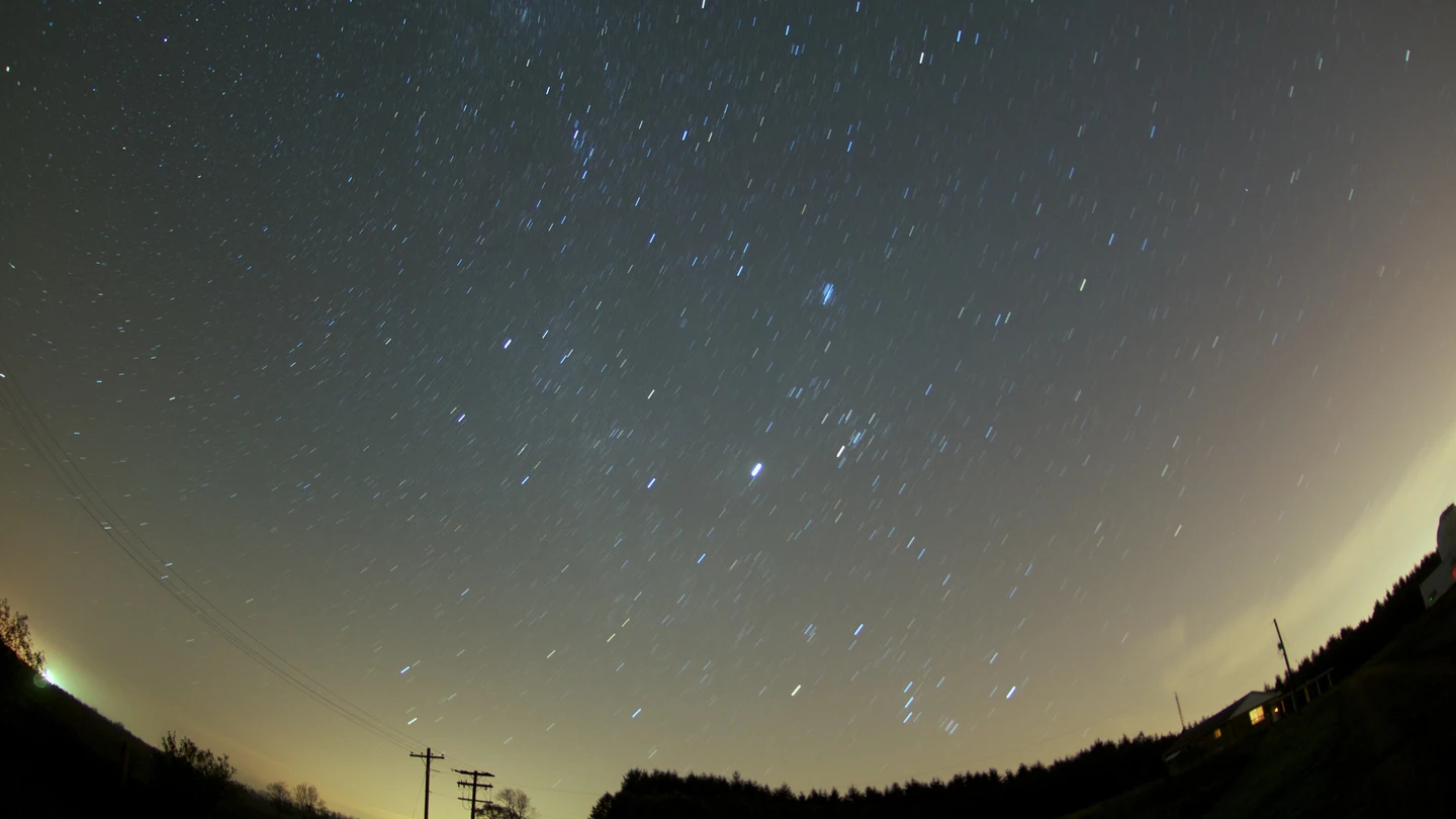 Lluvia de estrellas de las Oriónidas Lluvia de estrellas de las Oriónidas