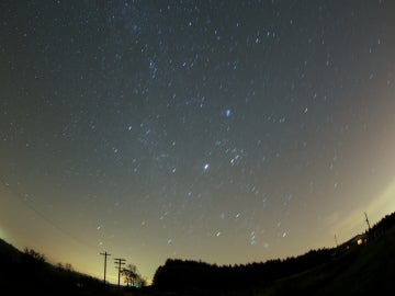 Lluvia de estrellas de las Oriónidas