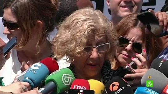 Manuela Carmena hace una de las declaraciones más personales ante los medios Manuela Carmena hace una de las declaraciones más personales ante los medios