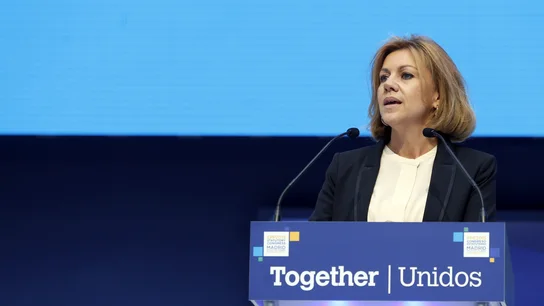 Cospedal, en la inauguración del Congreso del PP europeo Cospedal, en la inauguración del Congreso del PP europeo