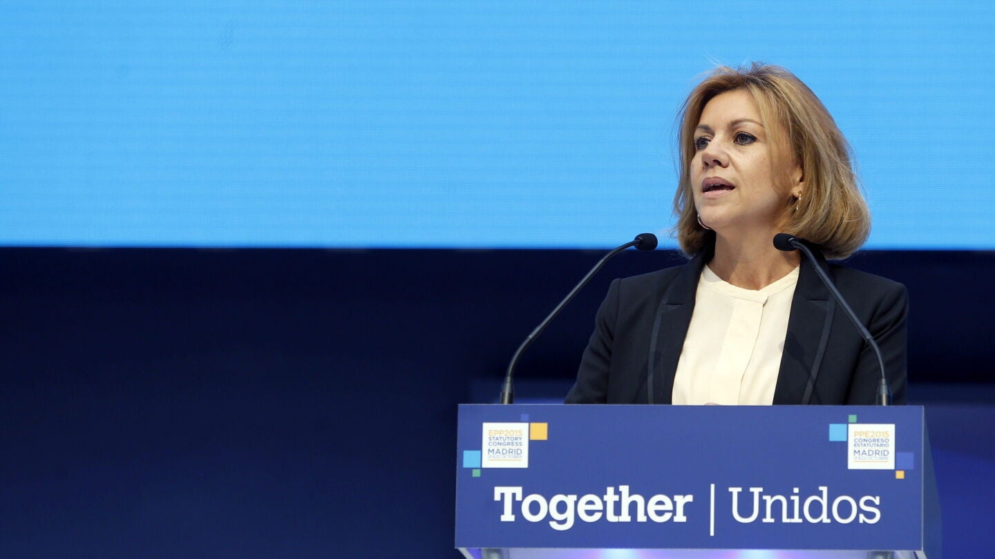 Cospedal, en la inauguraci&oacute;n del Congreso del PP europeo