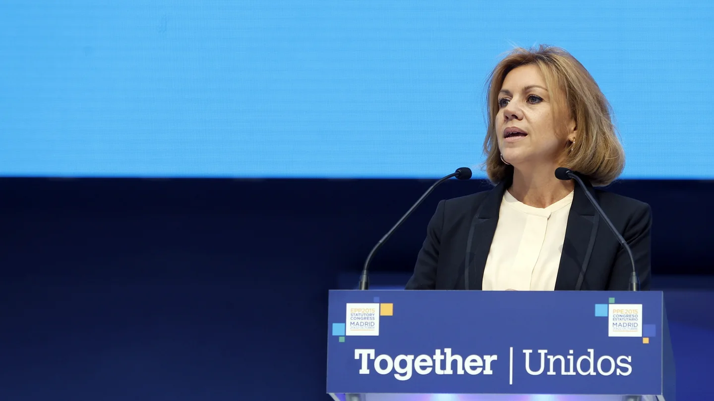 Cospedal, en la inauguración del Congreso del PP europeo Cospedal, en la inauguración del Congreso del PP europeo
