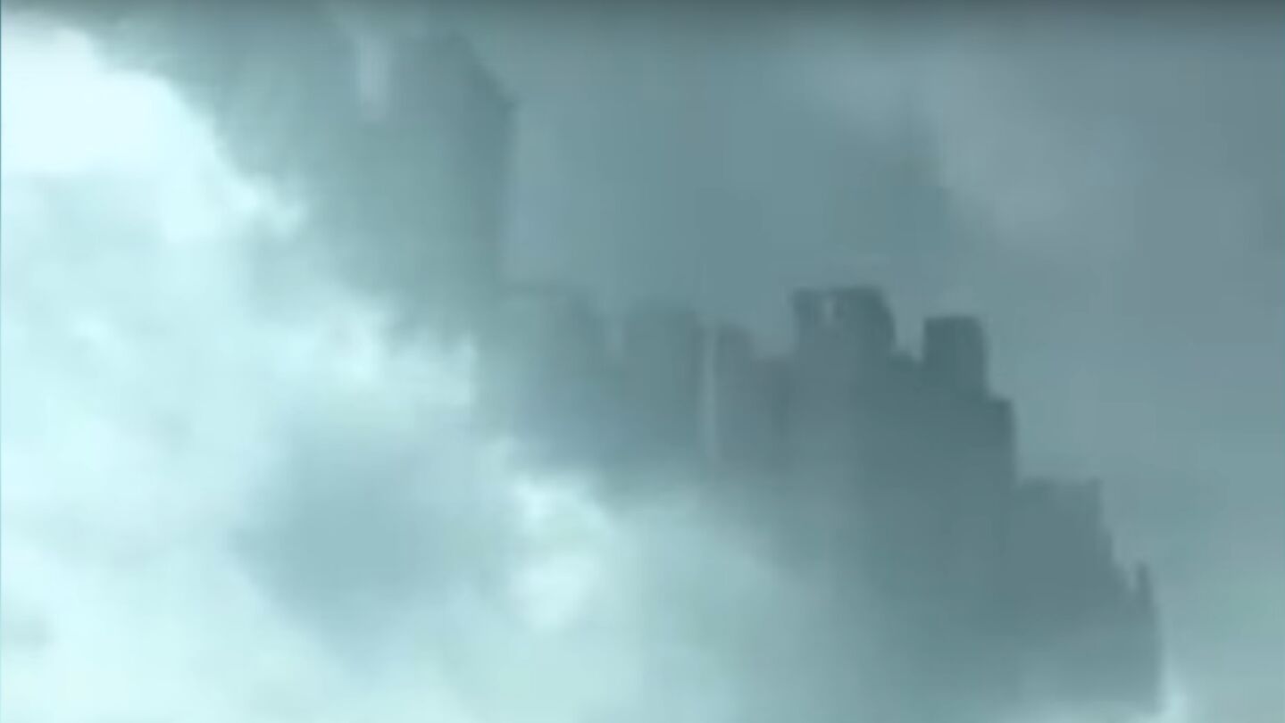 &iquest;Es una verdadera ciudad 'flotante' el fen&oacute;meno aparecido en el cielo de China?