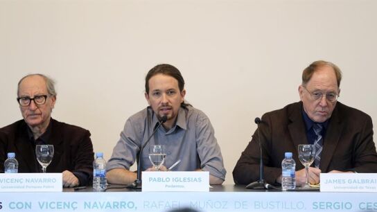 Iglesias presenta a sus expertos econ&oacute;micos