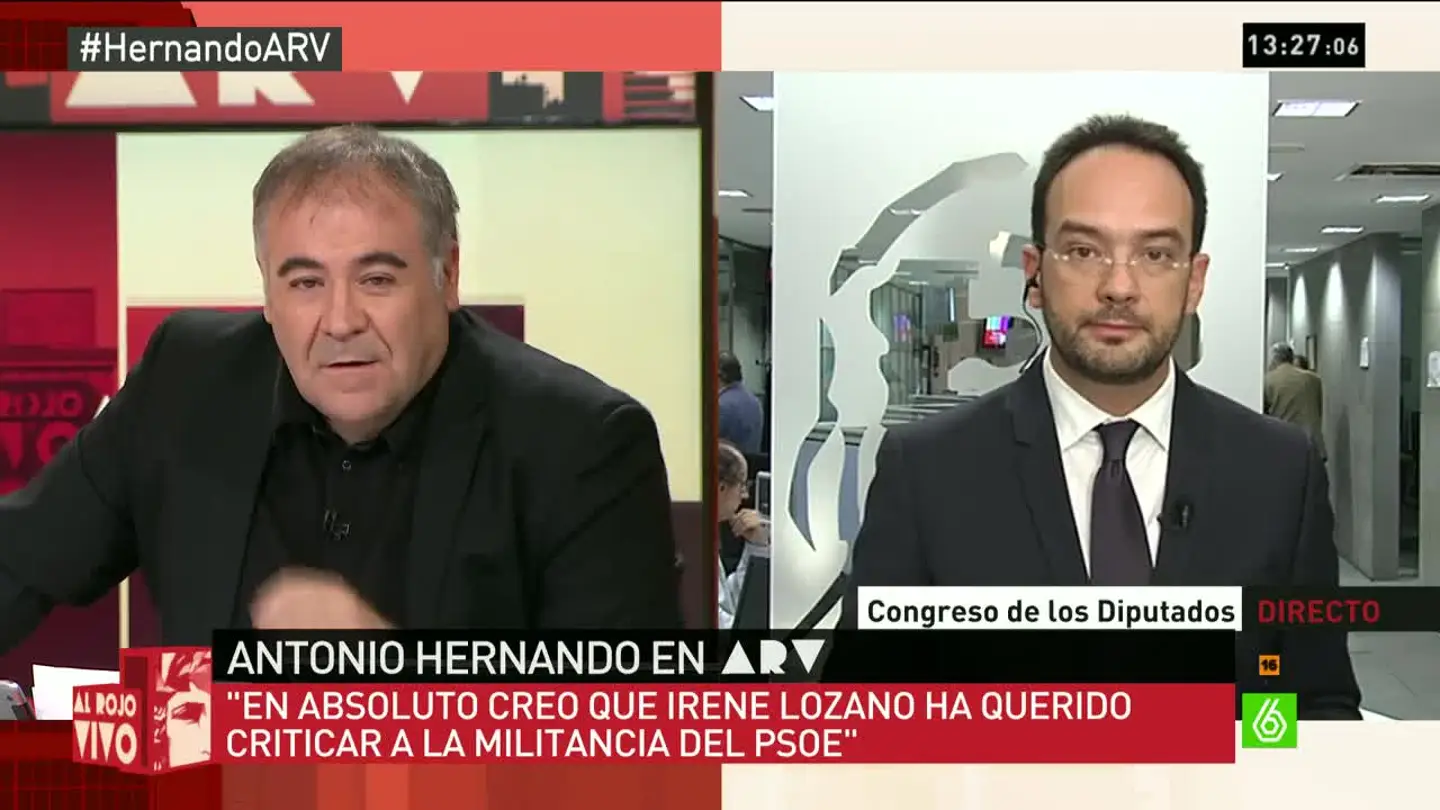 Antonio Hernando en arv Antonio Hernando en arv