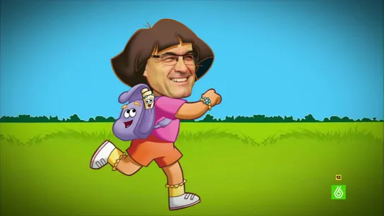 El Gran Wyoming aconseja a Mas un cambio de mochila El Gran Wyoming aconseja a Mas un cambio de mochila