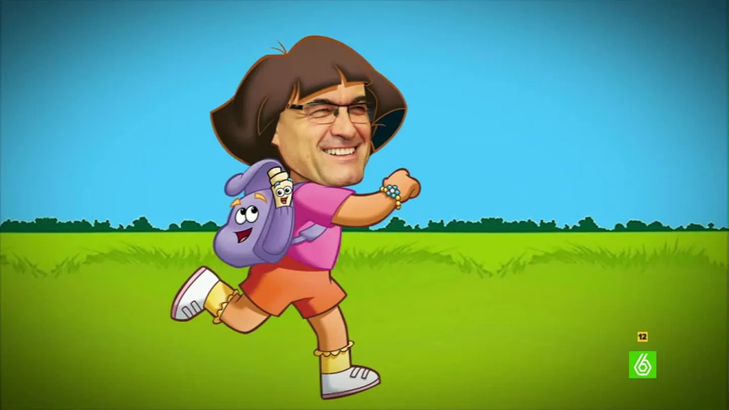 El Gran Wyoming aconseja a Mas un cambio de mochila El Gran Wyoming aconseja a Mas un cambio de mochila