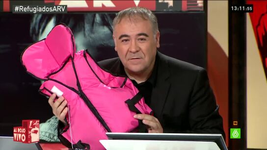 Antonio Garc&iacute;a Ferreras con un chaleco