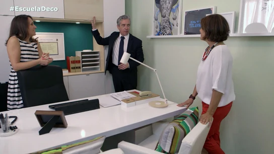 El despacho de Mar en La Escuela de Decoración El despacho de Mar en La Escuela de Decoración