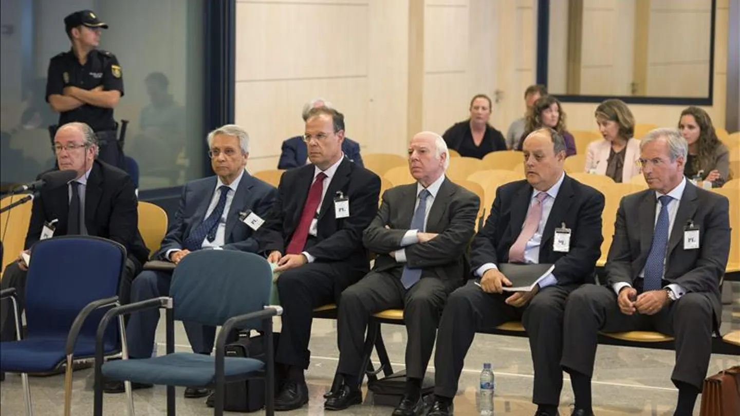 Los exdirectivos de Novacaixagalicia en el banquillo Los exdirectivos de Novacaixagalicia en el banquillo