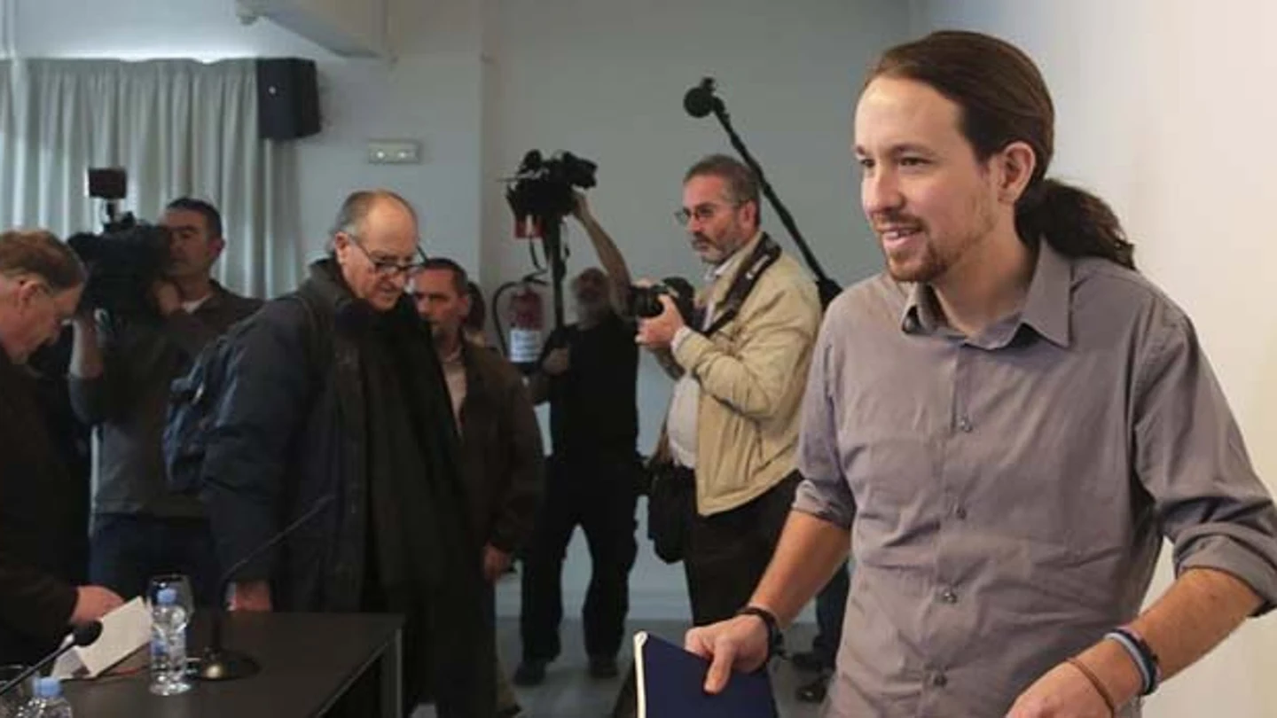 Iglesias en la presentación de los asesores económicos de Podemos Iglesias en la presentación de los asesores económicos de Podemos