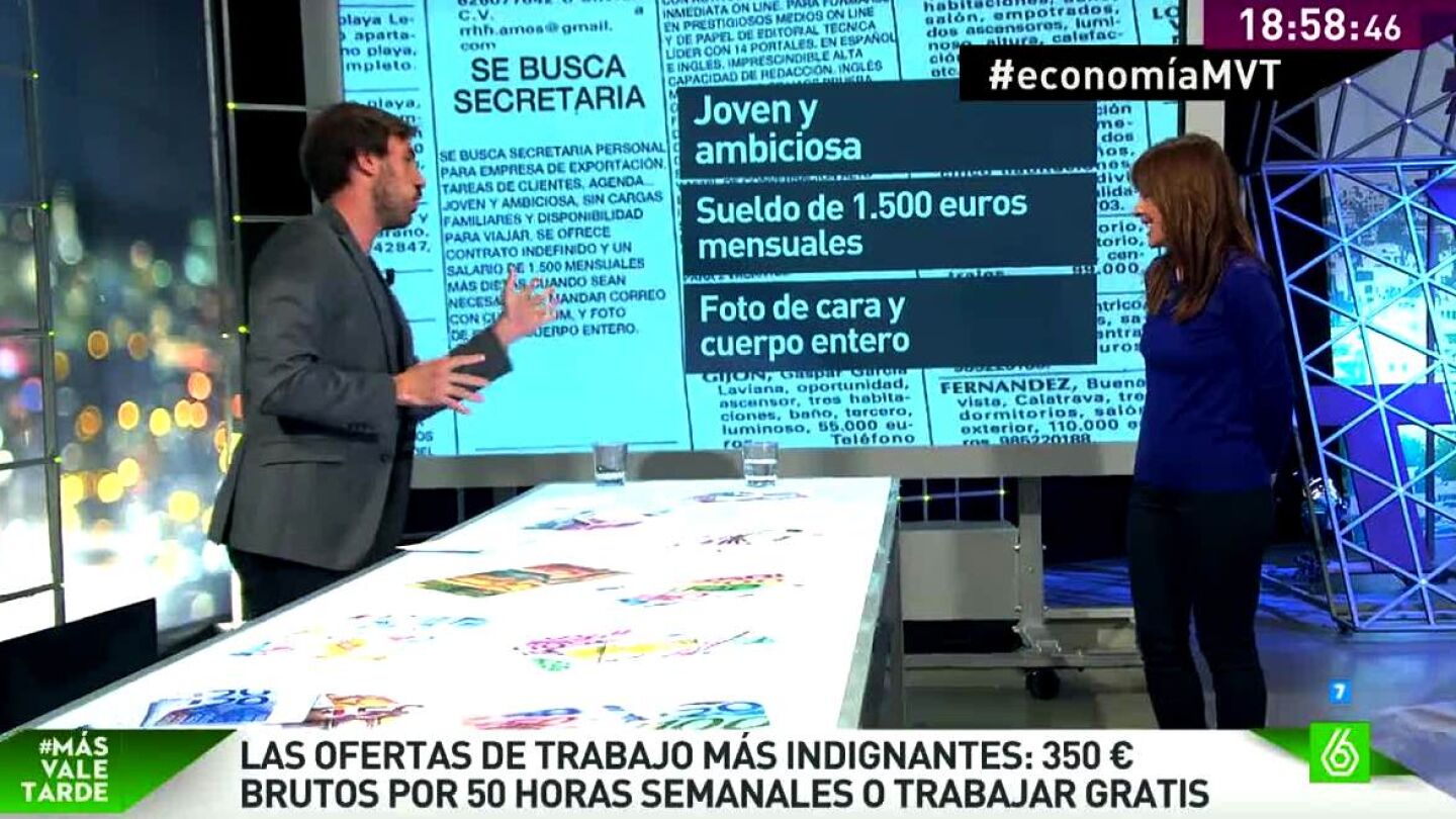 Las ofertas de empleo m&aacute;s indignantes
