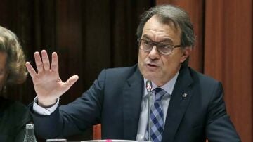 Artur Mas comparece en el Parlament