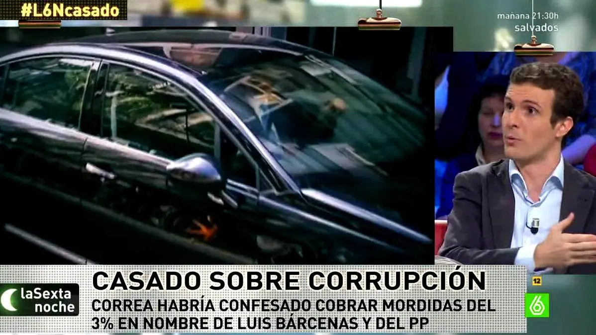 Casado habla de corrupción