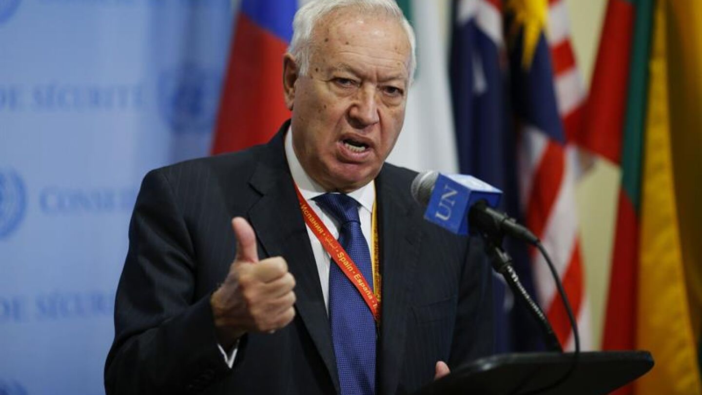 El ministro de Asuntos Exteriores, Jos&eacute; Manuel Garc&iacute;a-Margallo