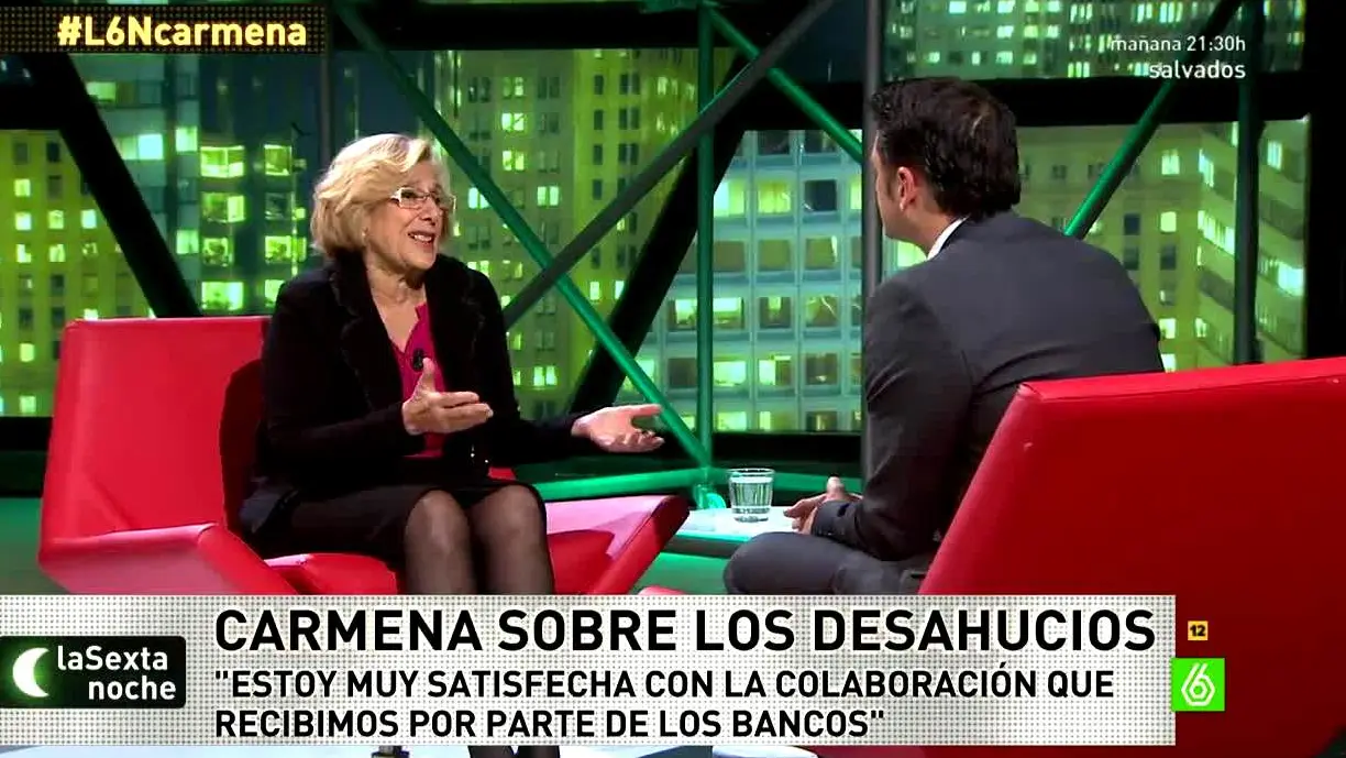 Carmena en laSexta Noche