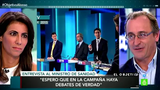 Alonso sobre los debates Alonso sobre los debates