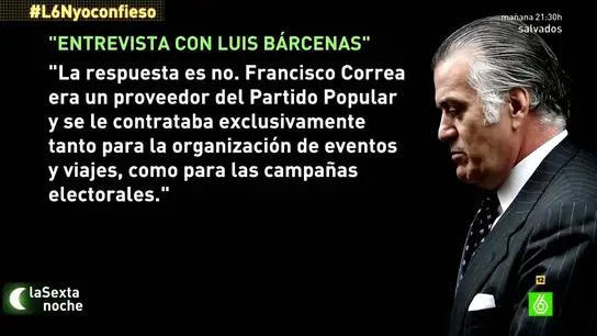 Entrevista con Luis Bárcenas Entrevista con Luis Bárcenas