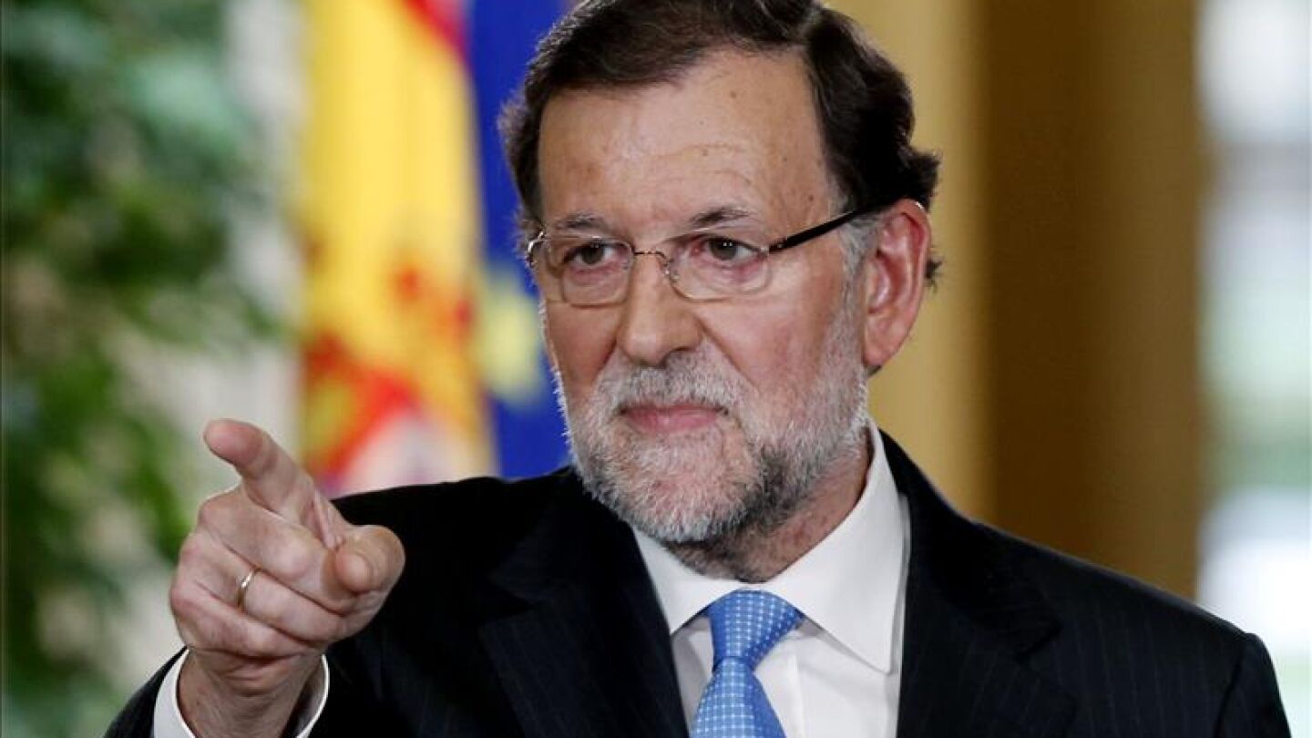 El presidente del Gobierno, Mariano Rajoy