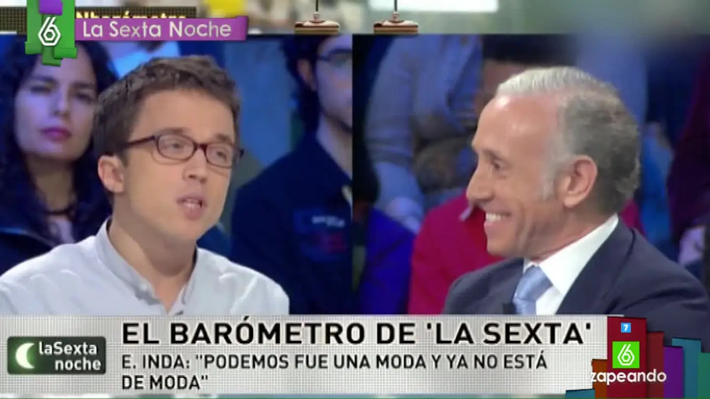 Íñigo Errejón y Eduardo Inda Íñigo Errejón y Eduardo Inda