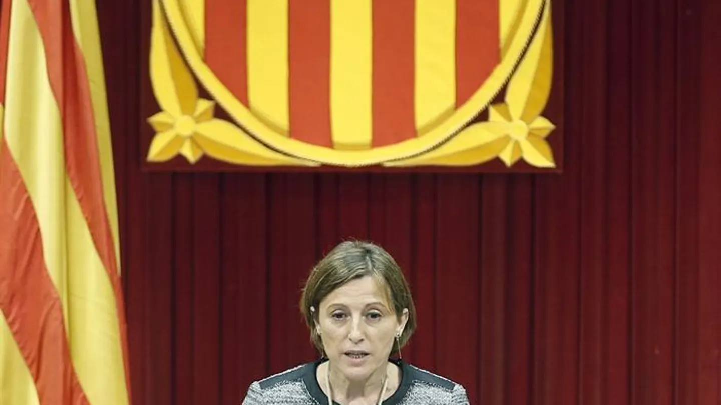 La nueva presidenta del Parlament, Carme Forcadell (Junts pel Sí) La nueva presidenta del Parlament, Carme Forcadell (Junts pel Sí)