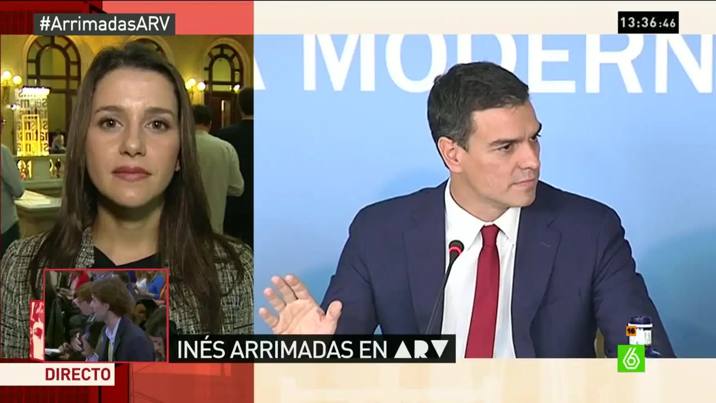 Inés Arrimadas duplex sanchez Inés Arrimadas duplex sanchez