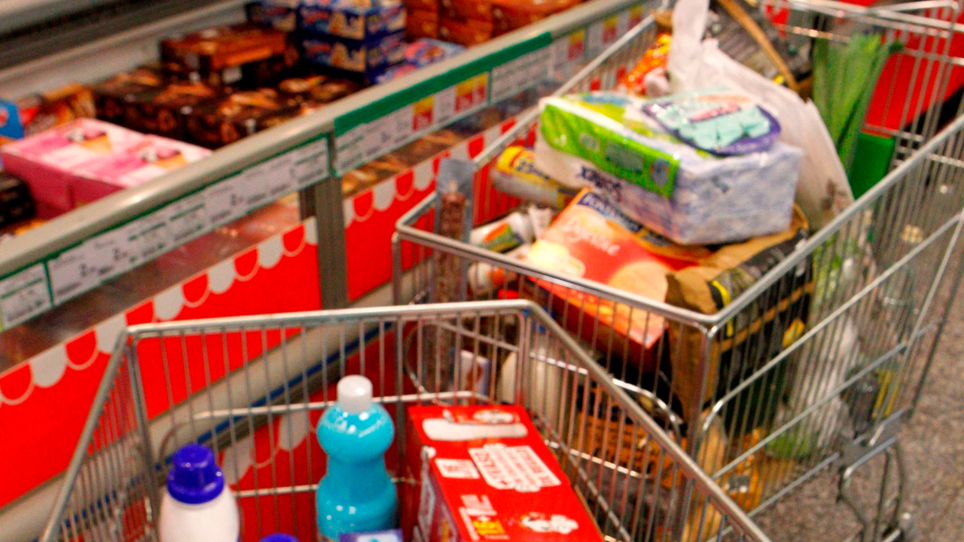 Carritos del supermercado