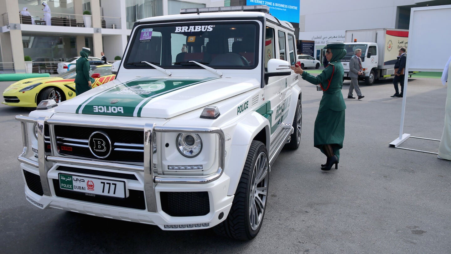 Coche de Polic&iacute;a de Dubai