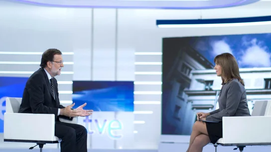 Mariano Rajoy, en TVE Mariano Rajoy, en TVE