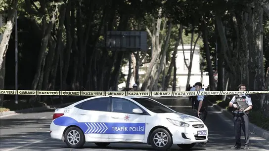 Agentes de la policía turca Agentes de la policía turca