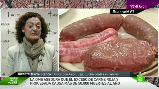 Marta Blanco, onc&oacute;loga, en M&aacute;s Vale Tarde