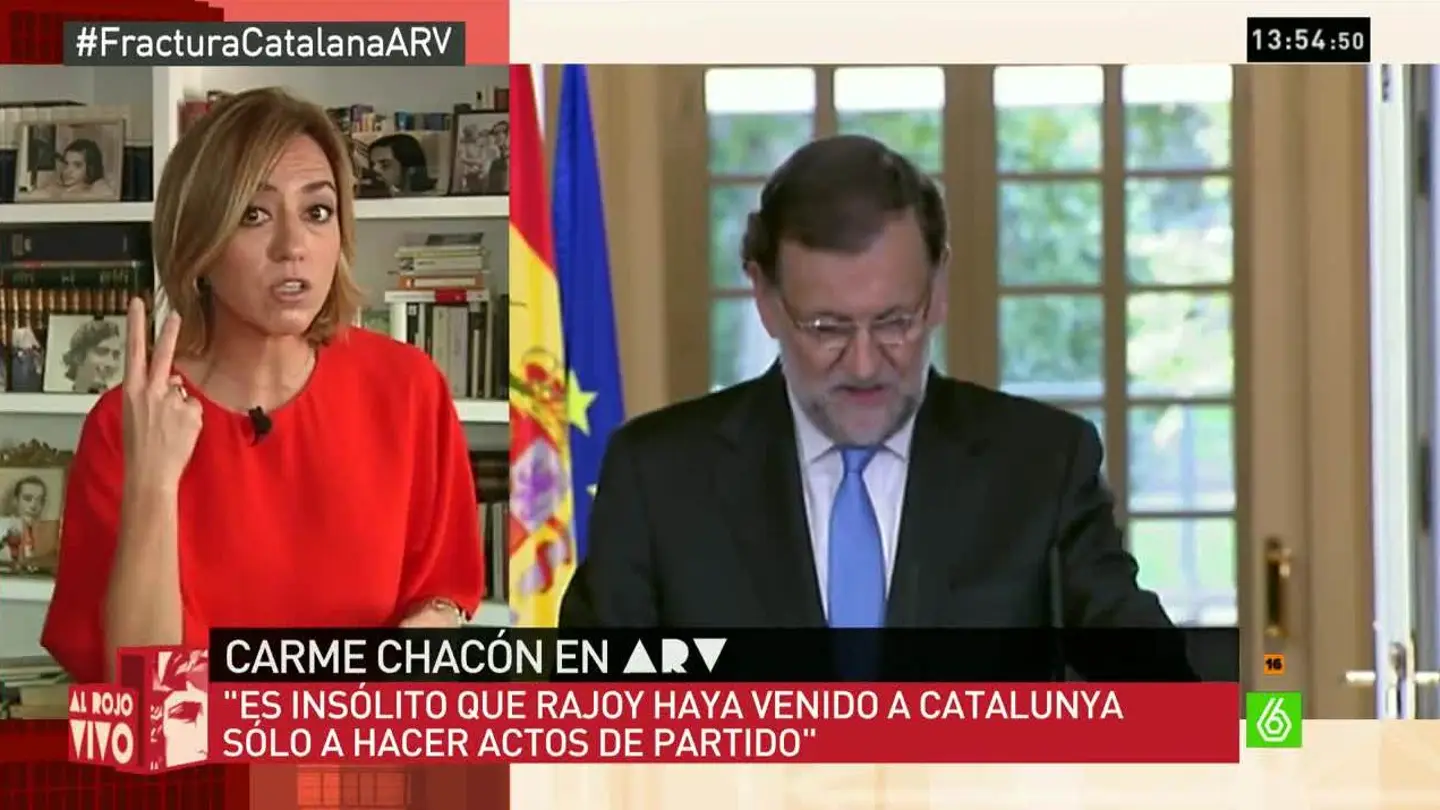 Carme Chacón en arv Carme Chacón en arv