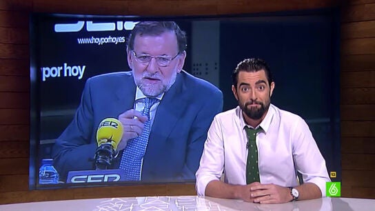 Dani Mateo analiza las palabras de Rajoy sobre Catalu&ntilde;a