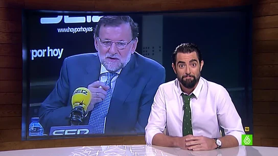 Dani Mateo analiza las palabras de Rajoy sobre Cataluña Dani Mateo analiza las palabras de Rajoy sobre Cataluña