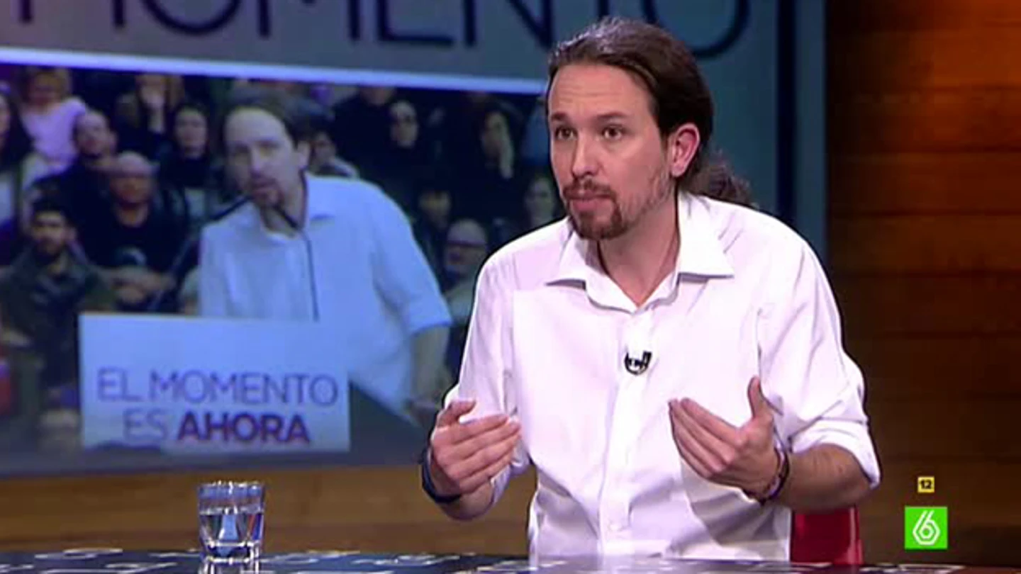 Pablo Iglesias visita El Intermedio Pablo Iglesias visita El Intermedio