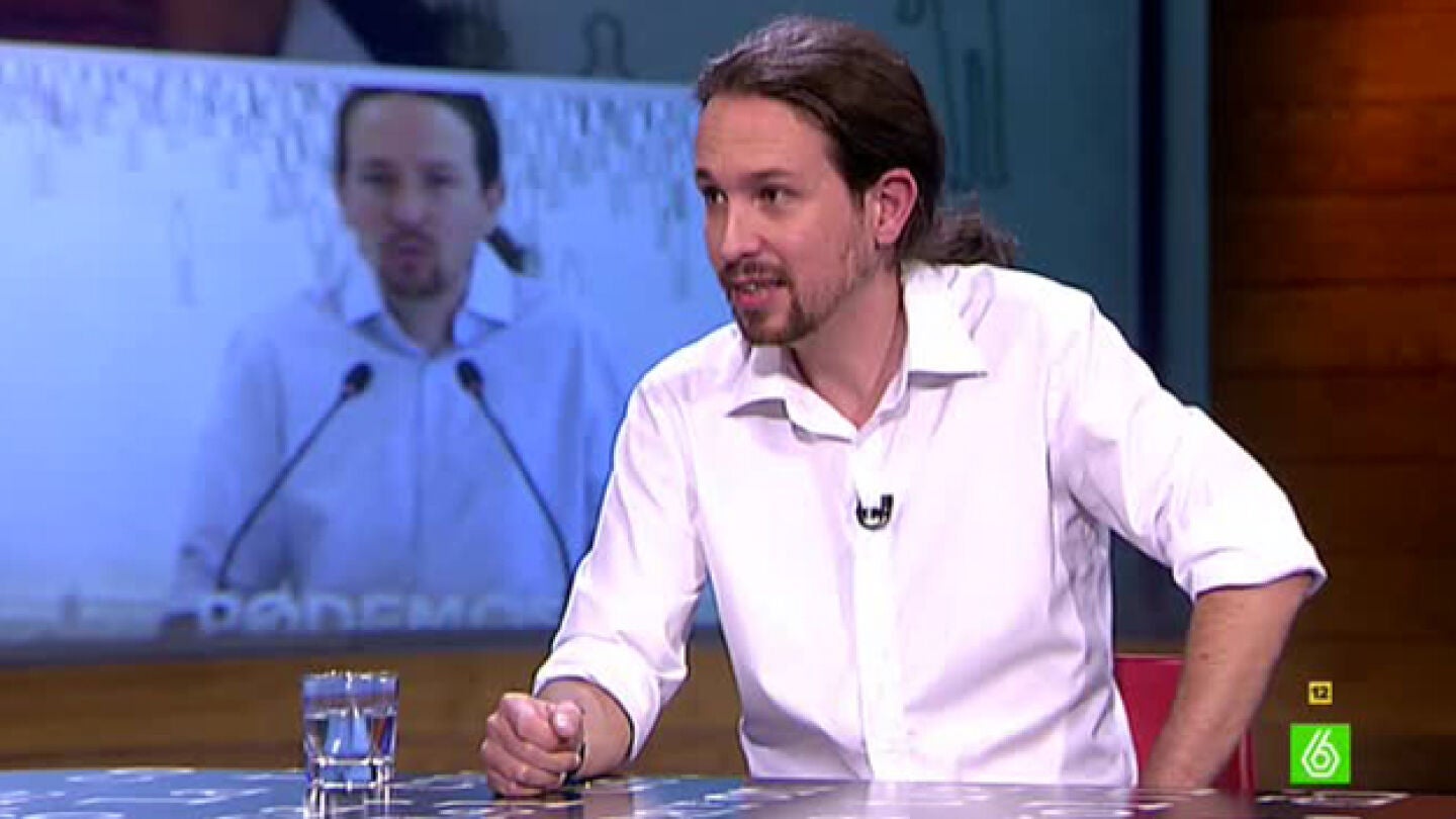 Pablo Iglesias, en El Intermedio