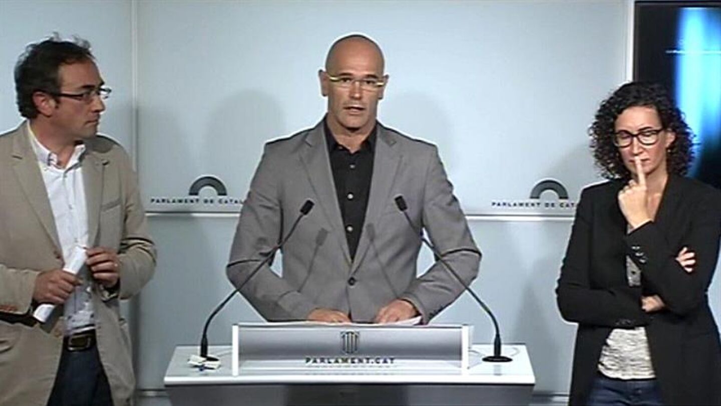  El n&uacute;mero uno de la candidatura de Junts pel S&iacute;, Ra&uuml;l Romeva