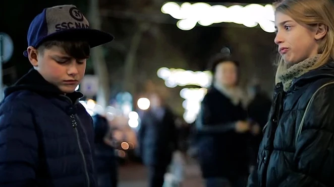 Campaña contra la violencia machista en Italia