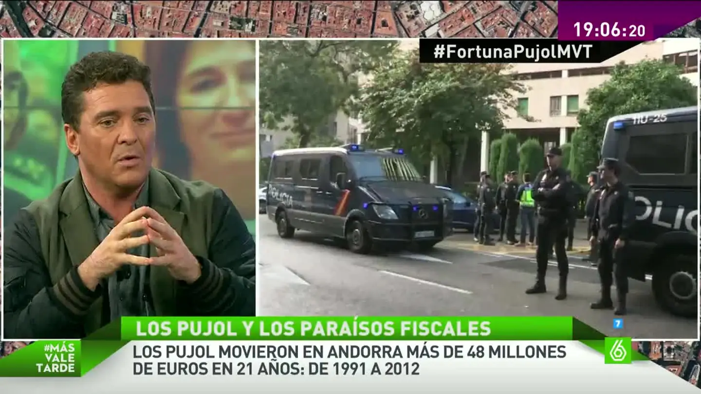 El periodista Carlos Quílez, en Más Vale Tarde El periodista Carlos Quílez, en Más Vale Tarde