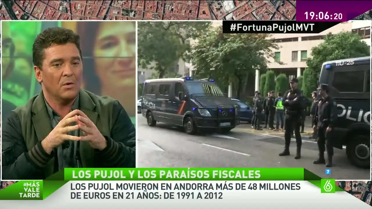 El periodista Carlos Quílez, en Más Vale Tarde