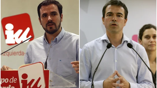 Alberto Garzón y Andrés Herzog Alberto Garzón y Andrés Herzog