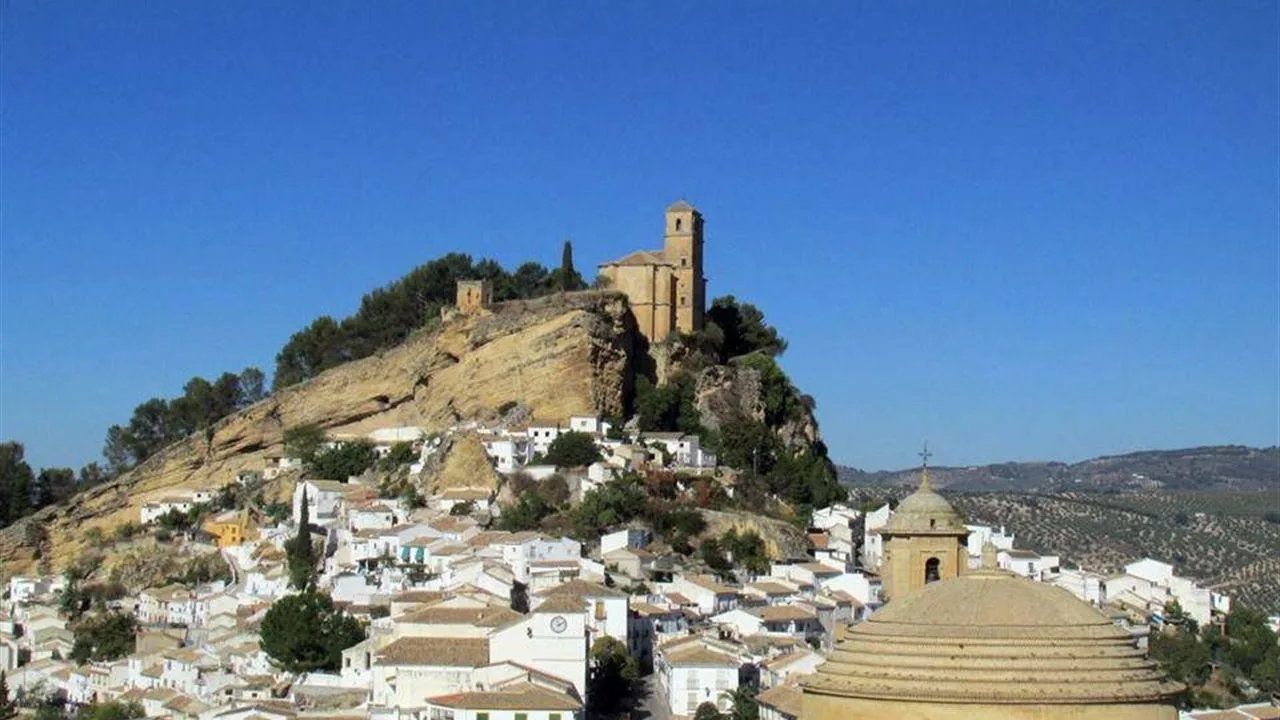 Vistas del pueblo de Montefrío