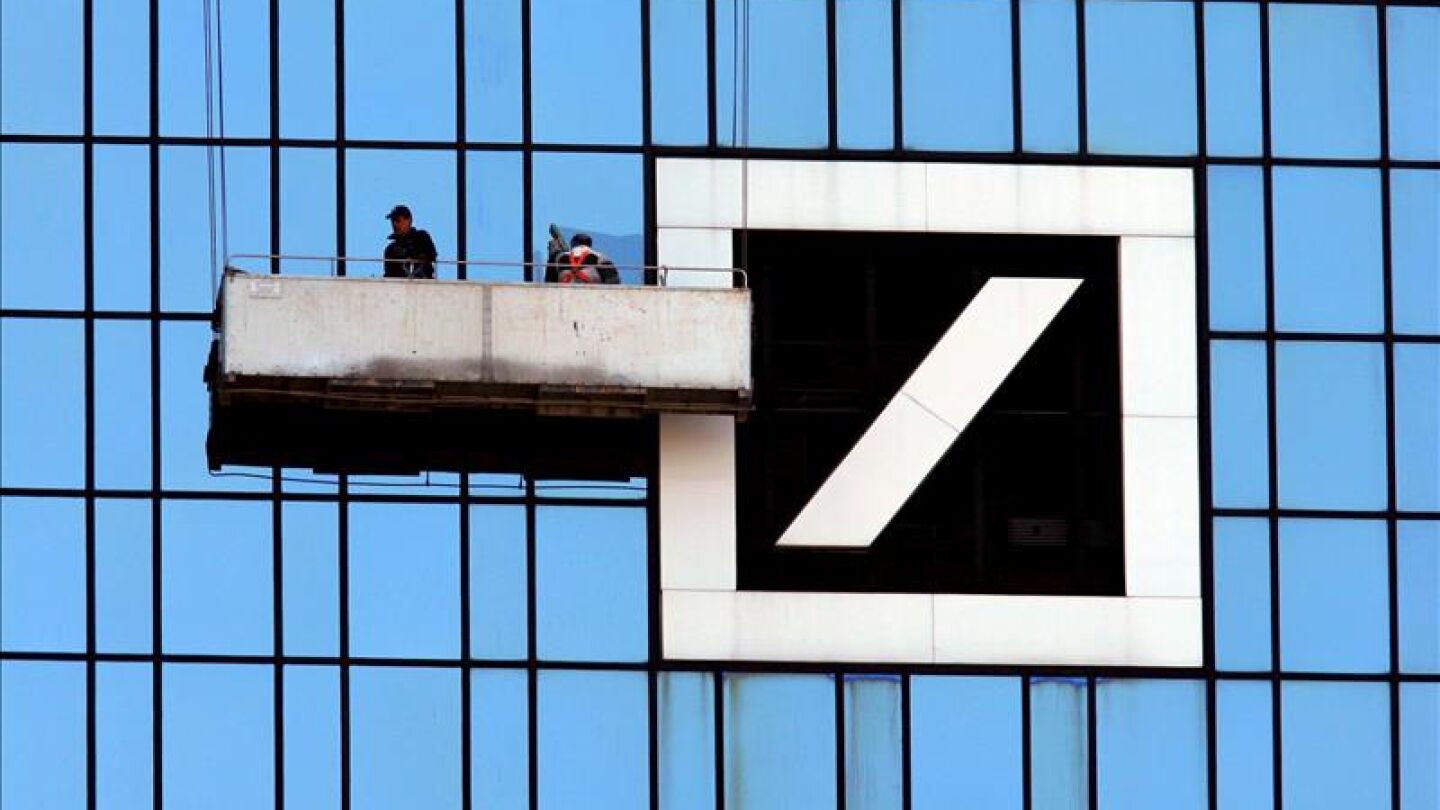 Imagen de la sede del Deutsche Bank en Francfort