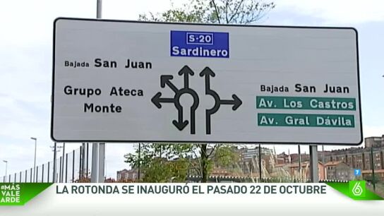 Turbo-rotonda en S&aacute;ntander