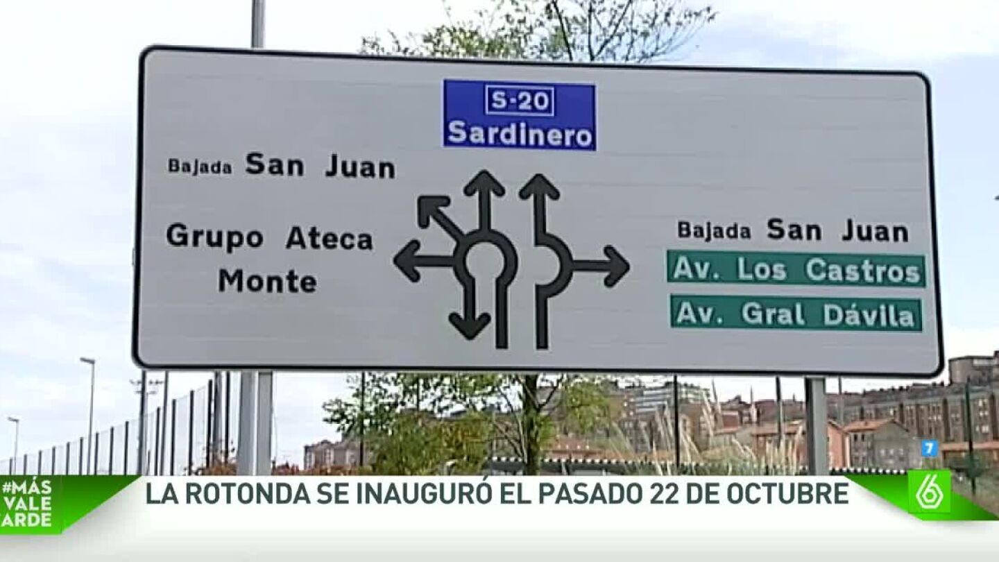 Turbo-rotonda en S&aacute;ntander