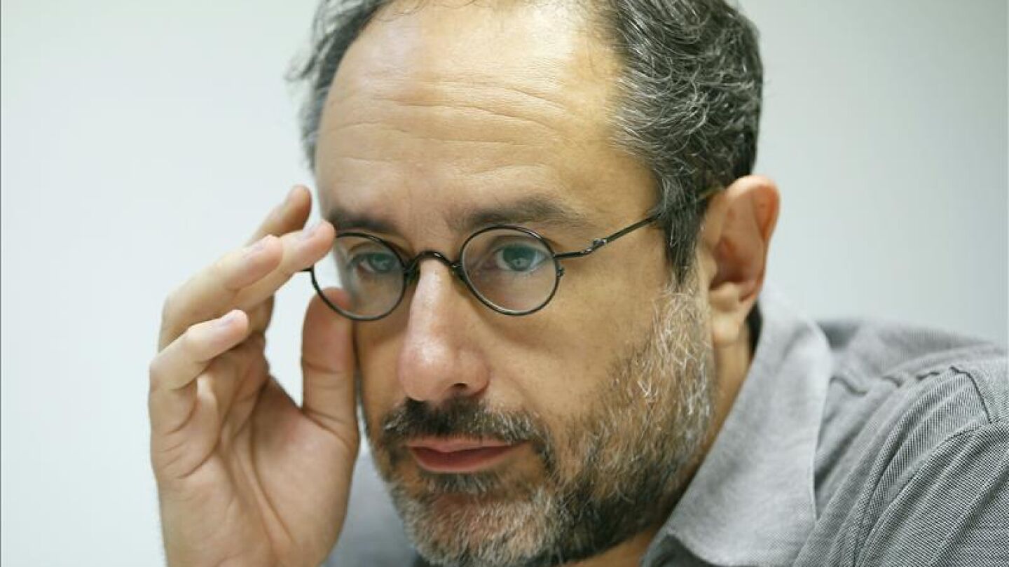 El l&iacute;der de la CUP en el Parlament, Antonio Ba&ntilde;os