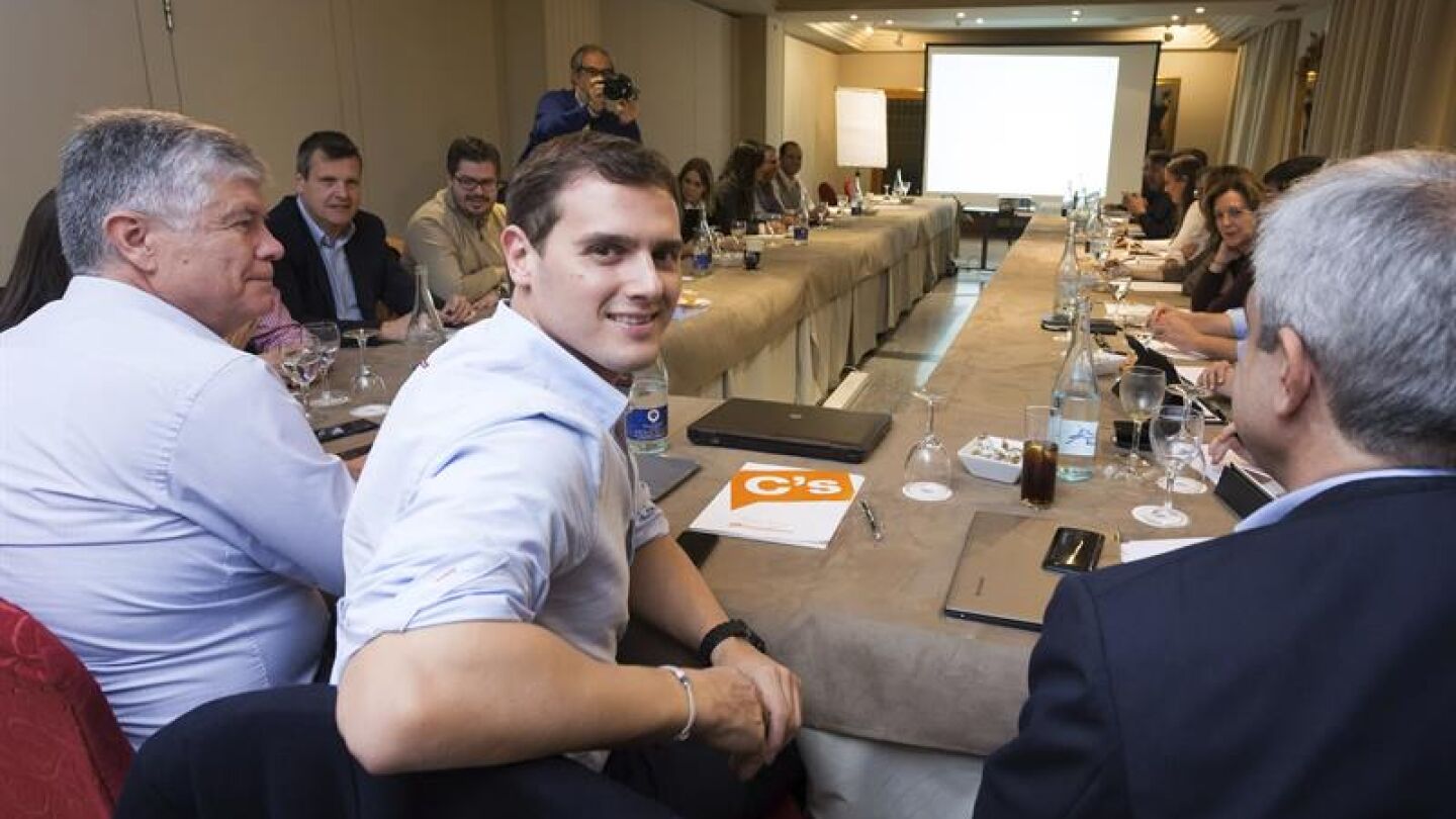 El l&iacute;der de Ciudadanos, Albert Rivera