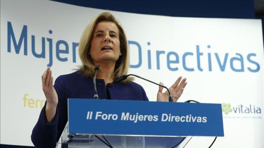 F&aacute;tima B&aacute;&ntilde;ez en II Foro Mujeres Directivas