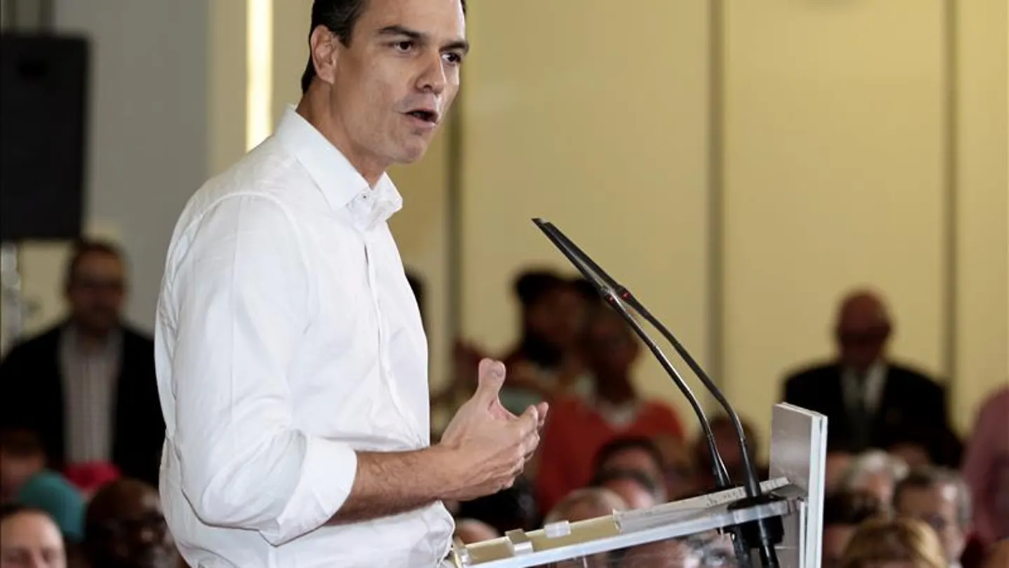 El secretario general del PSOE, Pedro Sánchez El secretario general del PSOE, Pedro Sánchez